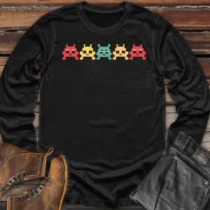 80 S Video Game Vintage Retro Arcade Long Sleeve