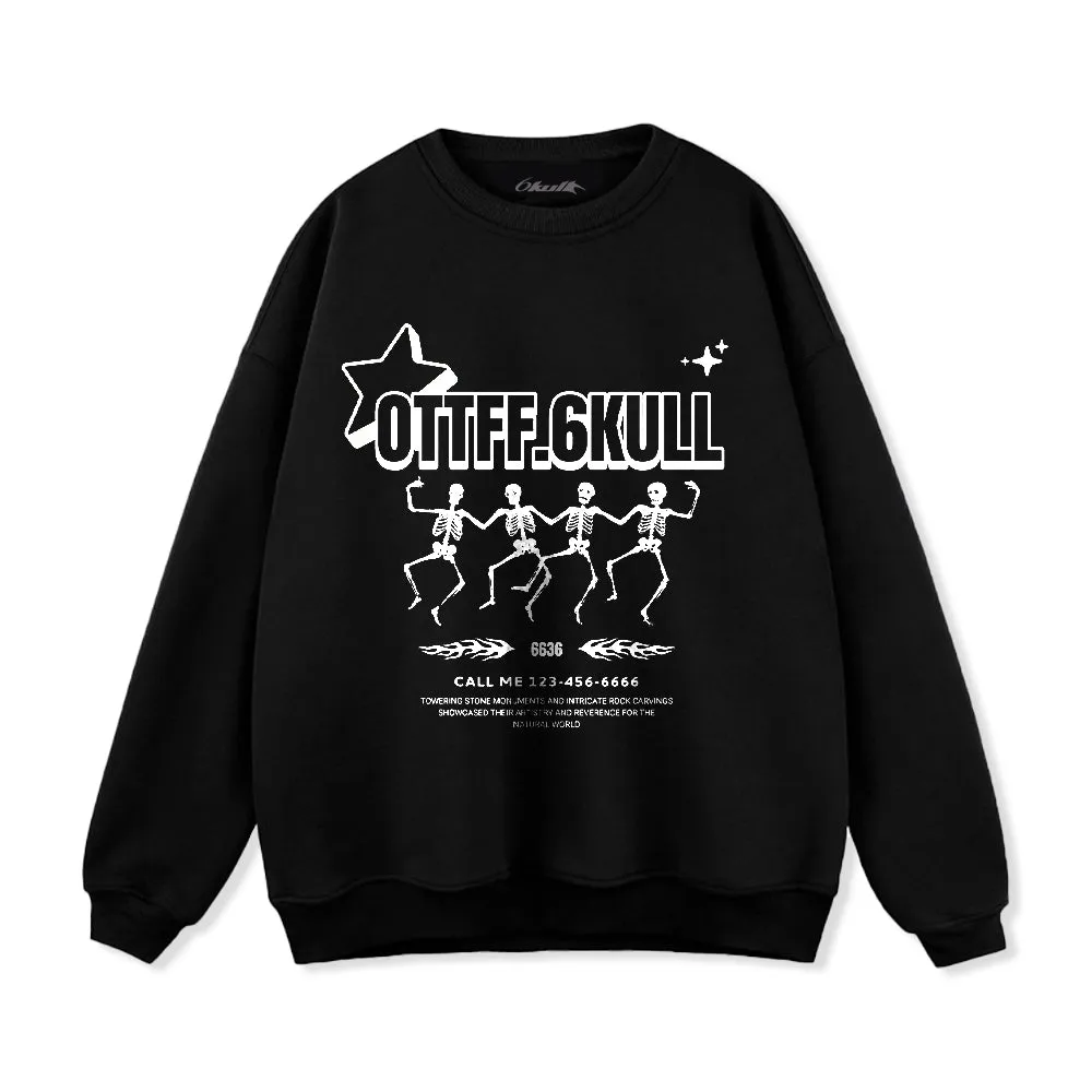 6Kull | Skeleton Dance Sweatshirt