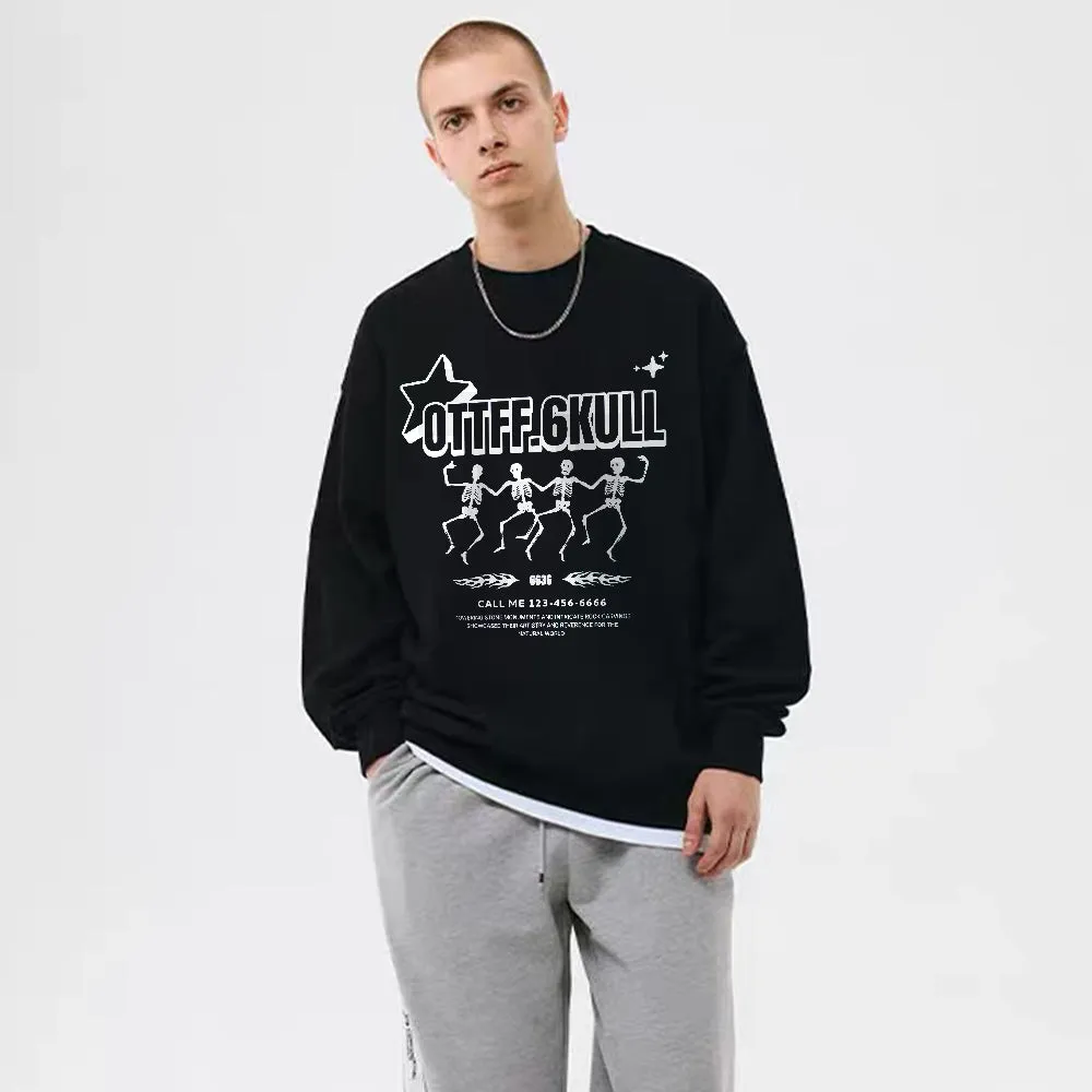 6Kull | Skeleton Dance Sweatshirt