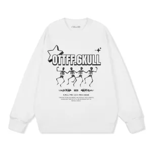 6Kull | Skeleton Dance Sweatshirt