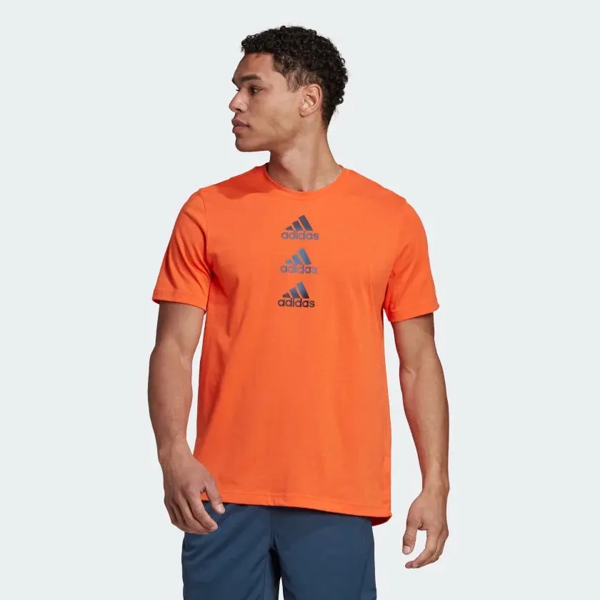 adidas Designed to Move Logo Men's Tee