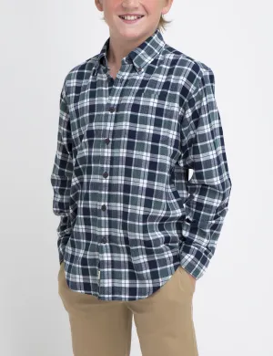 BOYS PLAID SHIRT