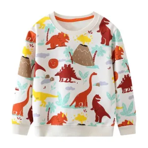 Full Sleeve Dino Boys Sweatshirt