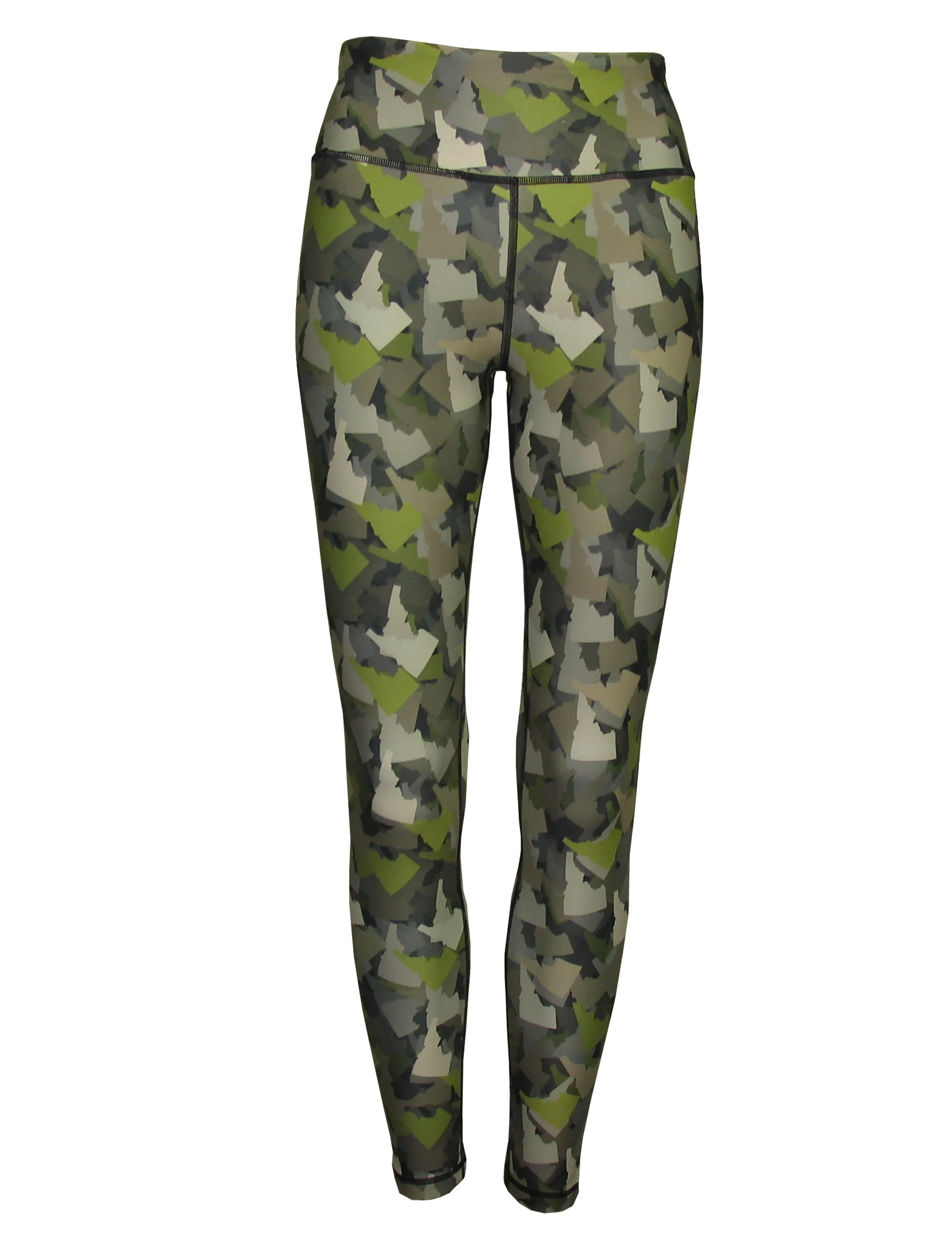 Idaho Camo Print Patterned All Sport Leggings