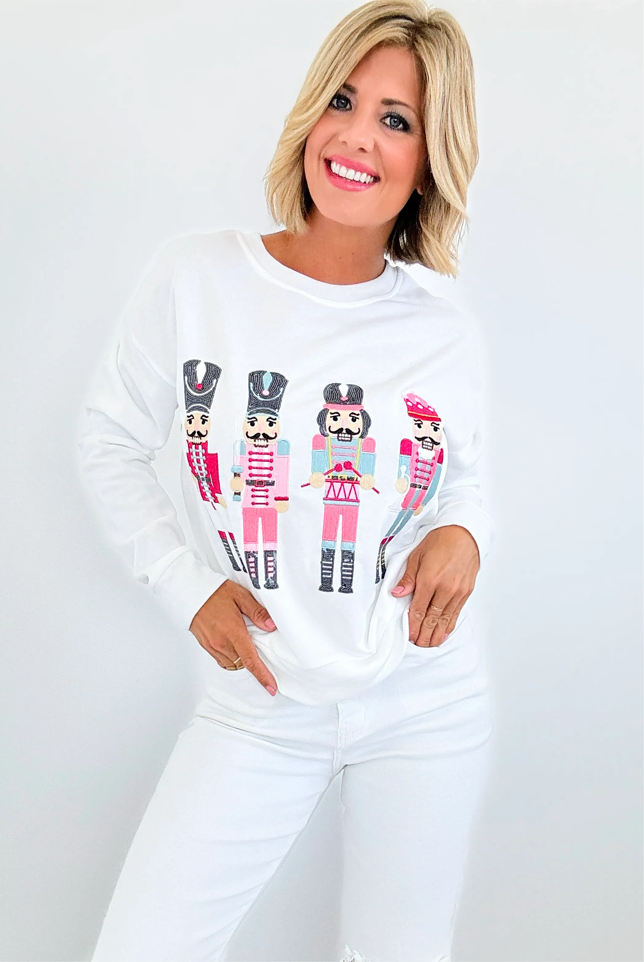 Nutcracker Printed Sweatshirt