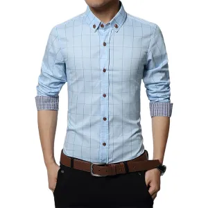 Pologize™ Checkered Slim Fit Shirt