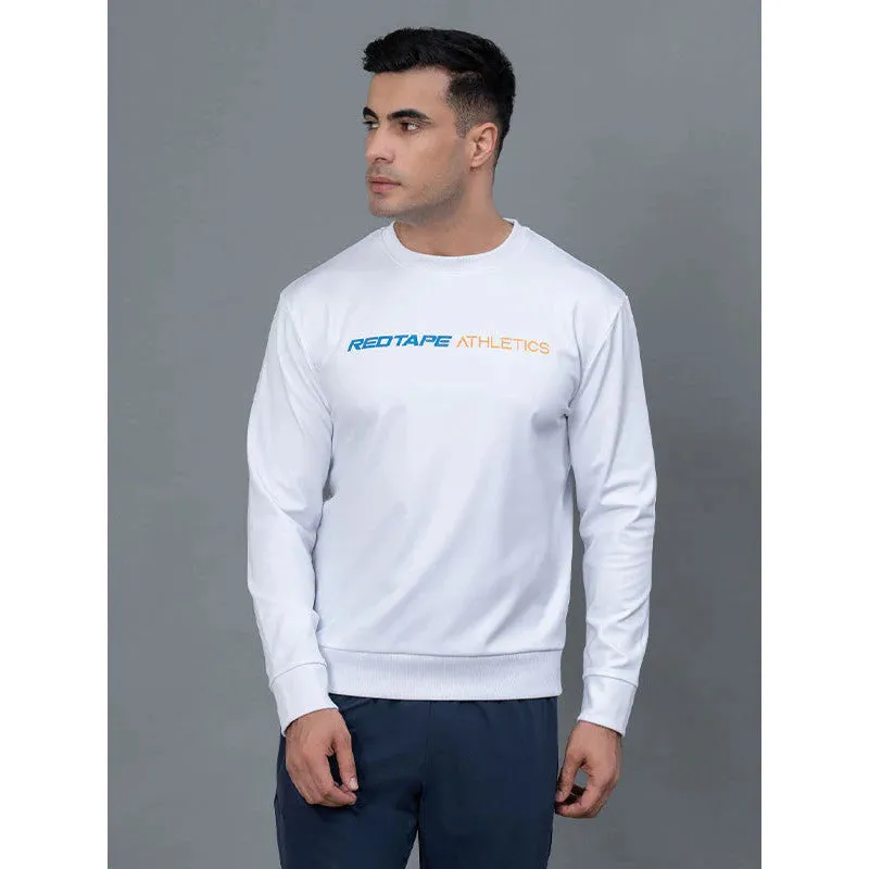 RedTape Graphic Print Athleisure Sweatshirt for Men | Comfortable with Stylish Design | Warm and Cozy