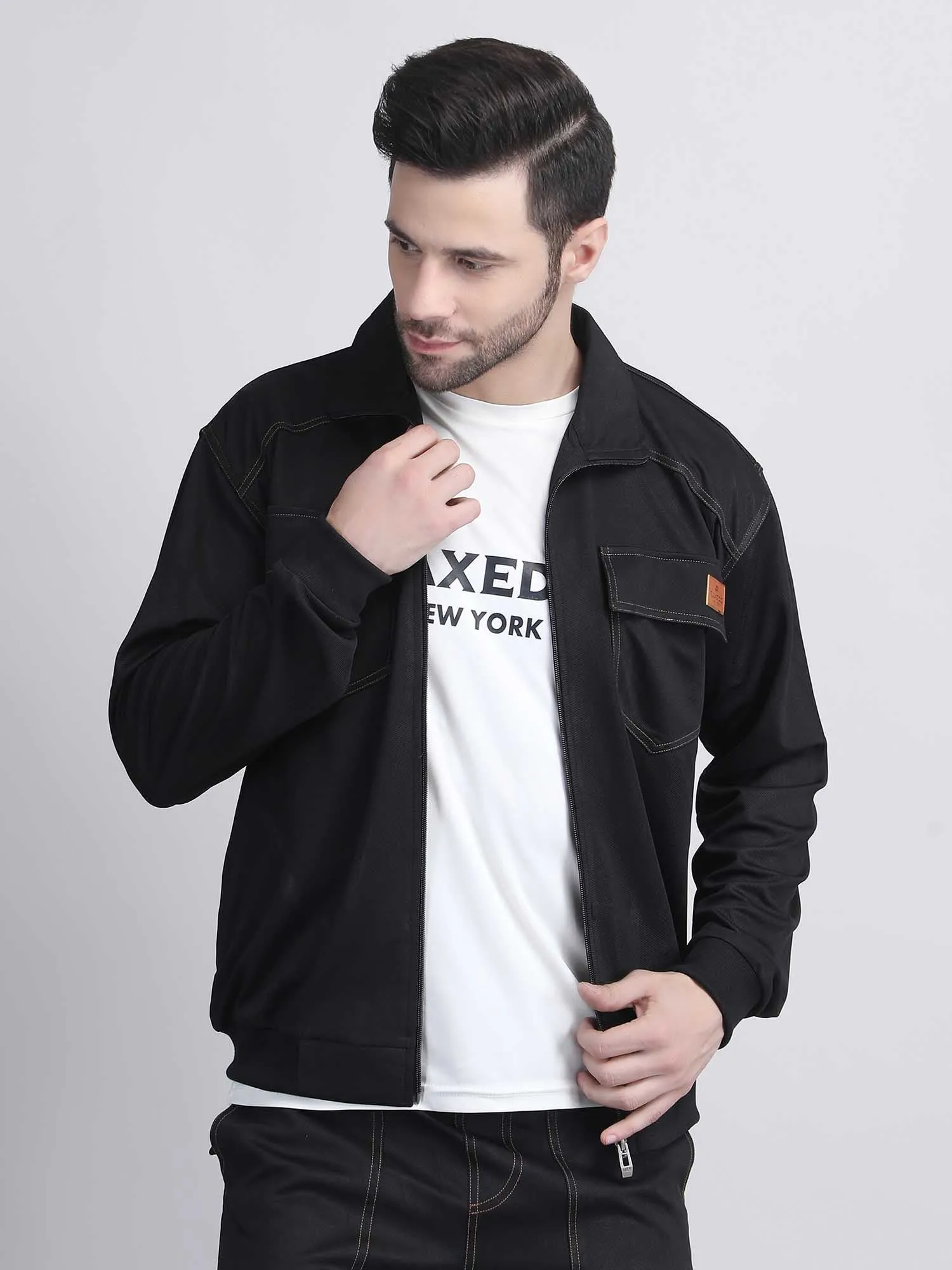 Stylish travel jacket for men - dry-fit jacket