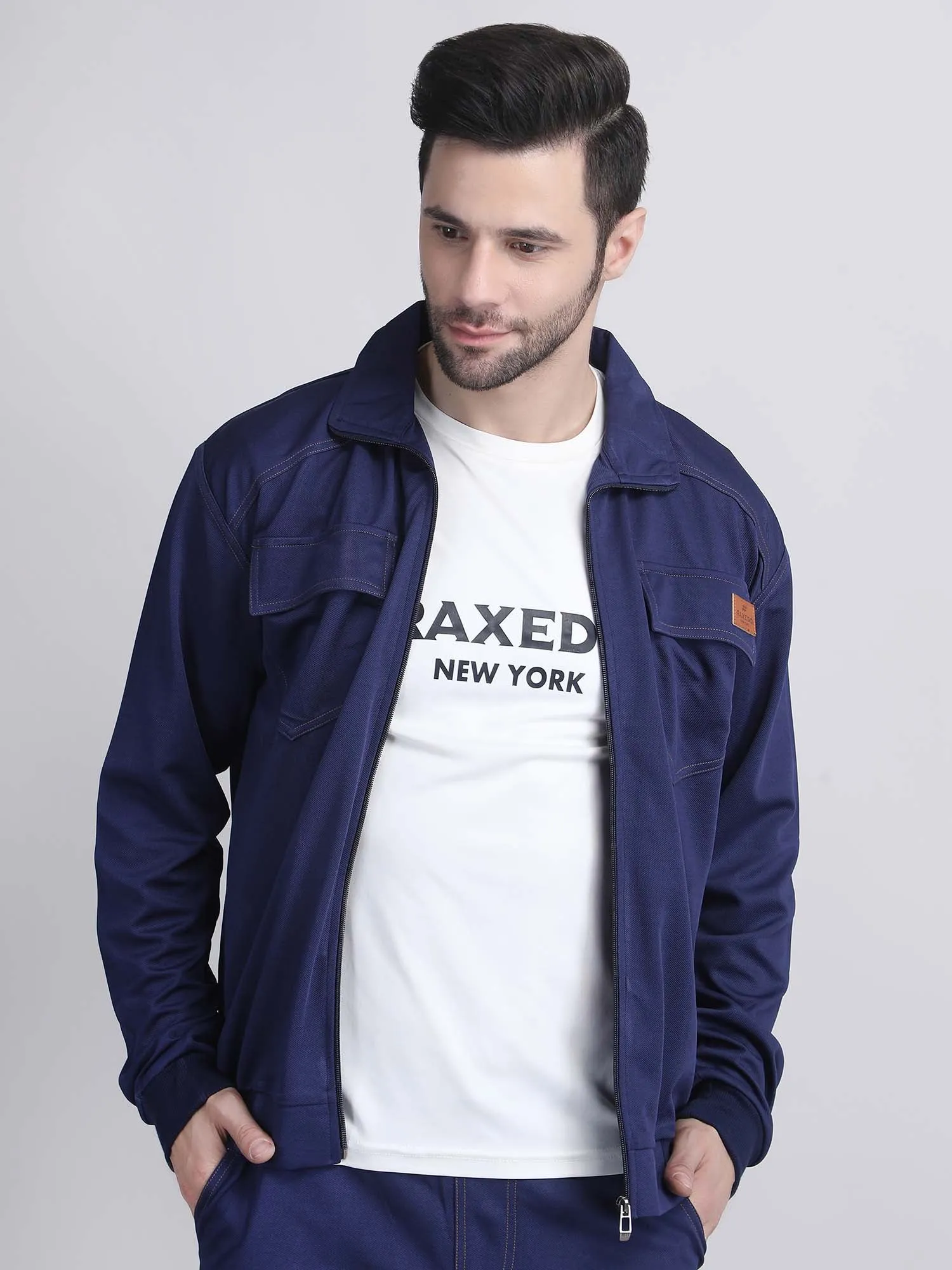 Stylish travel jacket for men - dry-fit jacket