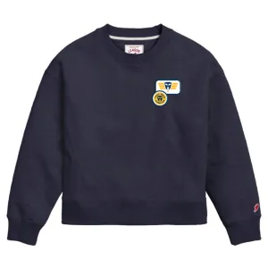 Women's Boxy Crew Navy